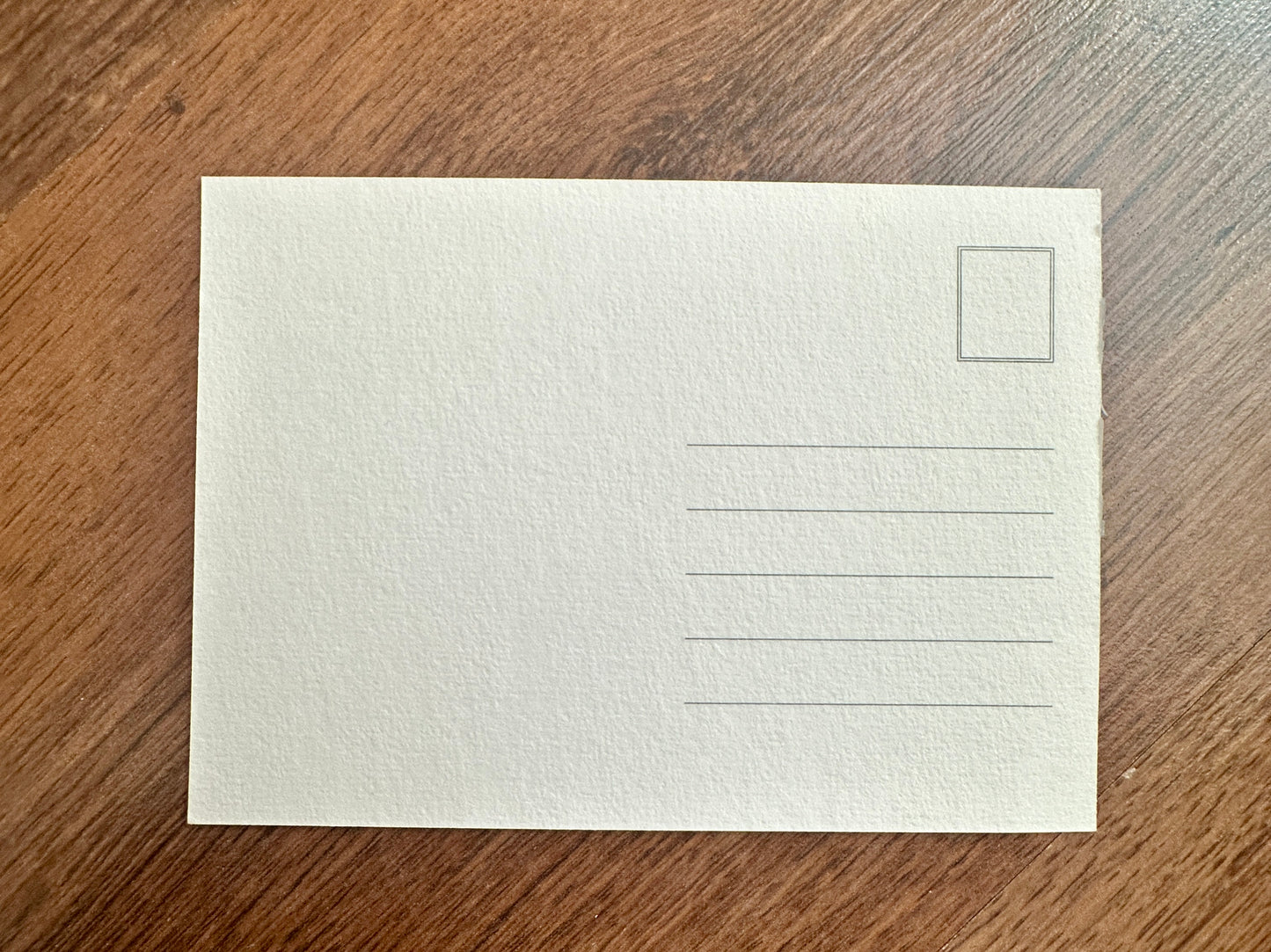 Blue Skys & Palm Dreams - Hand Painted Postcard